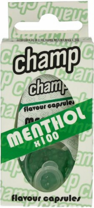 Champ Menthol Aromakapseln 1x100 Stück mit Einführhilfe