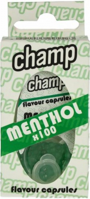 Champ Menthol Aromakapseln 1x100 Stück mit Einführhilfe