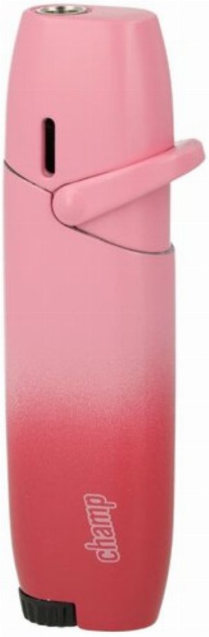Champ Pink Bi-Color Turbo Feuerzeug Nr.2 Pink-Rosa