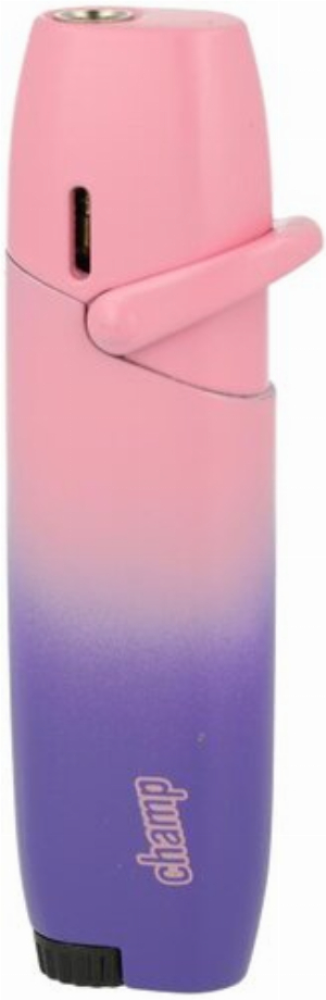 Champ Pink Bi-Color Turbo Feuerzeug Nr.3 Pink-Lila