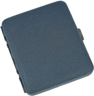 Champ Sandy Zigarettenetui Metall mit Spange Blau
