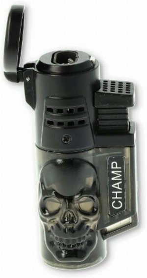 Champ Skull 3D Jetflame Schwarz