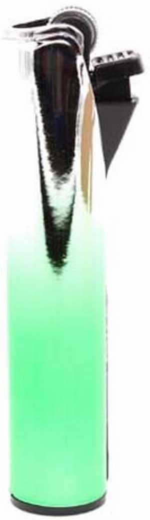 Champ Summer Metall Feuerzeug silber-grün