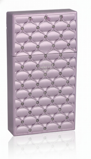 Champ Zigarettenetui Flieder Diamond Slim