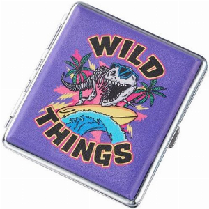 Champ Zigarettenetui Metall Cool Dino Wild Things