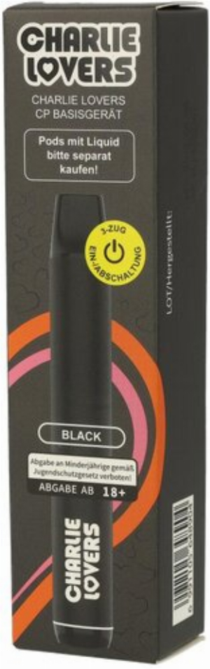 Charlie Lovers Akku-Träger Black
