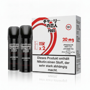 Charlie Lovers Prefilled Pod 2x2ml Japanese Tea 20mg