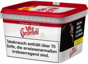 Chesterfield Tabak Rot 135g Mega Box Volumentabak