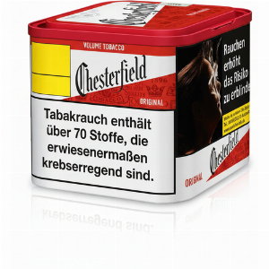 Chesterfield Tabak Rot 38g Dose Volumentabak