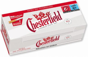 Chesterfield Zigarettenhülsen Red Extra 250 Stück
