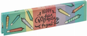 Choosypapers King Size Slim Happy Birthday 32 Blatt Longpapes