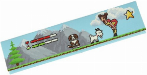 Choosypapers King Size Slim Pixel-Heidi 32 Blatt Longpapes