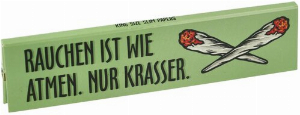 Choosypapers King Size Slim Rauchen ist wie Atmen 32 Blatt Longpapes
