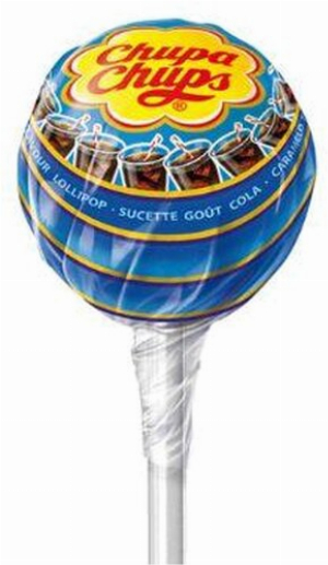 Chupa Chups Fresh Cola Cola Lollipop