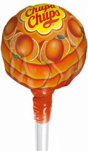 Chupa Chups Fruit Orange Lollipop