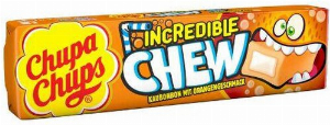 Chupa Chups Incredible Chew Orange Kaubonbon 45g