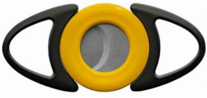 Cig-R Zigarrenabschneider Bulls Eye Gelb