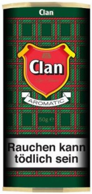 Clan Original Pfeifentabak Aromatic 50g Pouch