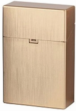 Clic Box Zigarettenbox 20er Metallikfarbig Gold