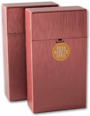 Clic Boxx Zigarettenbox 100mm Rot