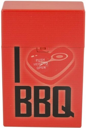 Clic Boxx Zigarettenbox Grillmotive Nr.5 I Love BBQ