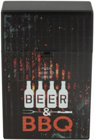 Clic Boxx Zigarettenbox Grillmotive Nr.6 Beer BBQ