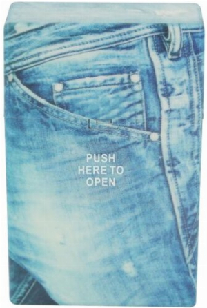 Clic Boxx Zigarettenbox Jeans Motiv Nr.1