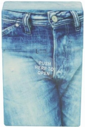Clic Boxx Zigarettenbox Jeans Motiv Nr.3