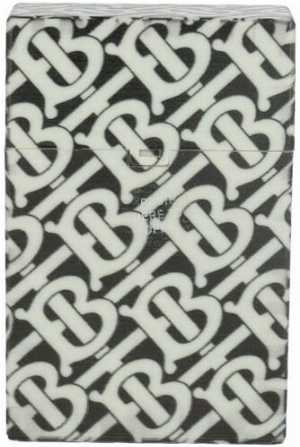 Clic Boxx Zigarettenbox Luxusmarken Nr.4 TB Schwarz / Weiß