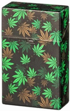 Clic Boxx Zigrattenbox Hanfmotiv 20er Hanfblätter