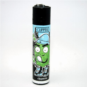 Clipper Feuerzeug 420 Buddies blau