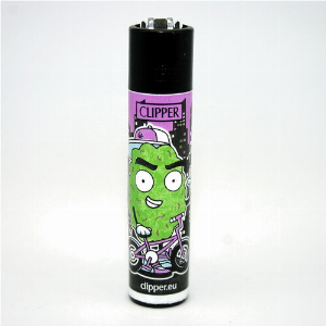 Clipper Feuerzeug 420 Buddies lila