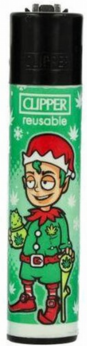 Clipper Feuerzeug 420 Winter 2 3v4 Weihnachtswichtel