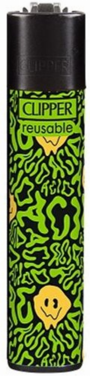 Clipper Feuerzeug Acid Pattern 4v4 Acid