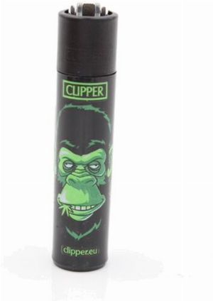  Clipper Feuerzeug Affen 3v4