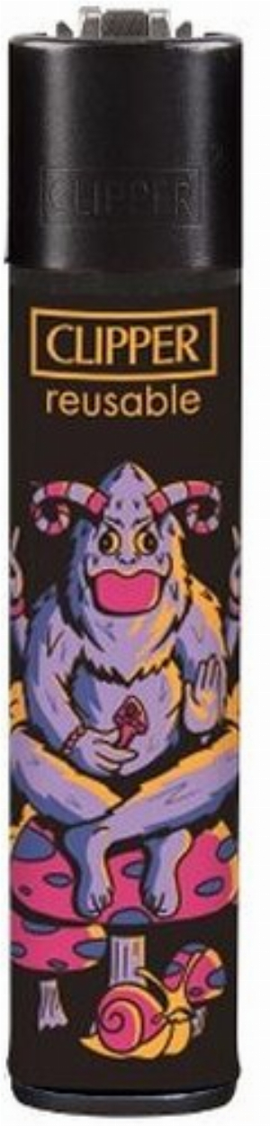 Clipper Feuerzeug Alien Guru 3v4