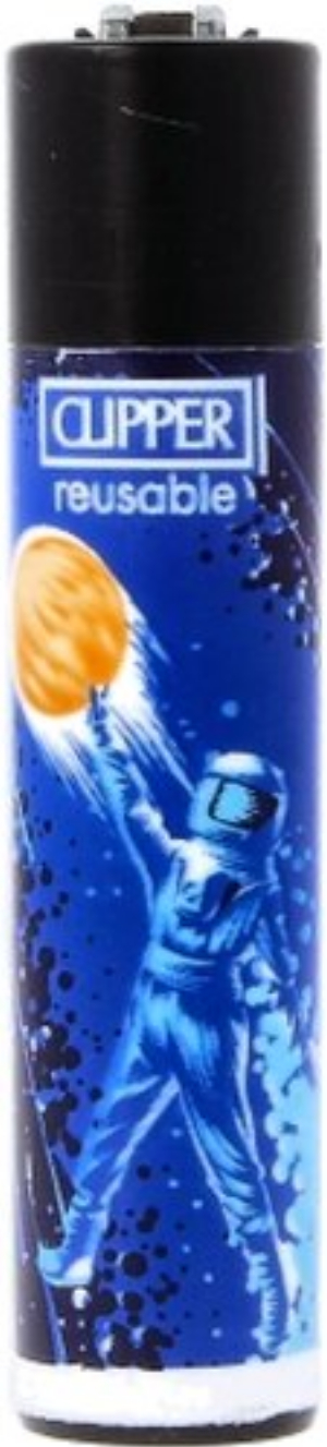 Clipper Feuerzeug Astronauten 2 4v4