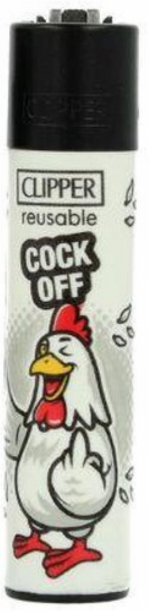 Clipper Feuerzeug Bad Chicks 4v4 COCK OFF