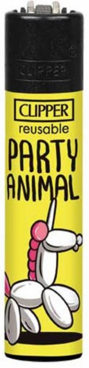 Clipper Feuerzeug Ballon Tiere 2v4