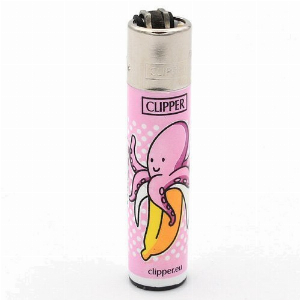 Clipper Feuerzeug Bananen - 3v4 OKTOPUS
