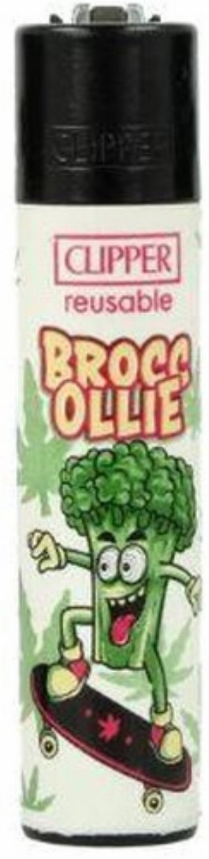 Clipper Feuerzeug Broccoli 4v4 BROCC OLLIE