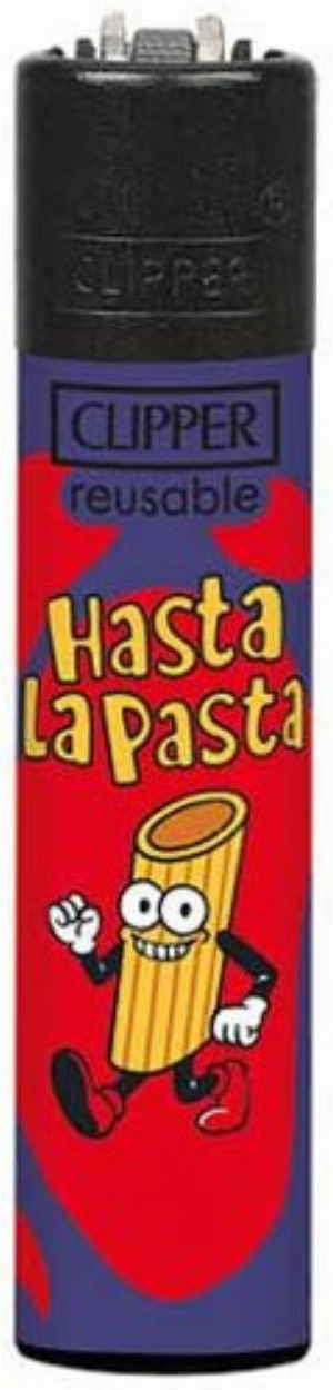 Clipper Feuerzeug Bye Bey 2v4 Hasta La Pasta