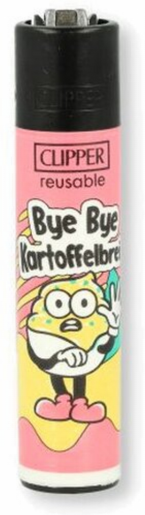 Clipper Feuerzeug ByeBye 2 3 v 4