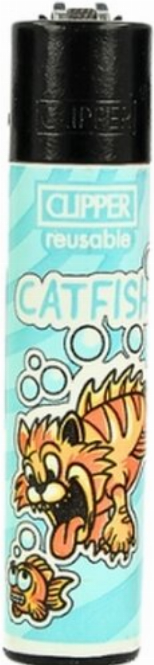 Clipper Feuerzeug Catz 3v4 CATFISH