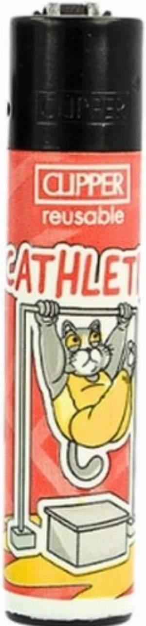 Clipper Feuerzeug Catz 4v4 CATHLETIC