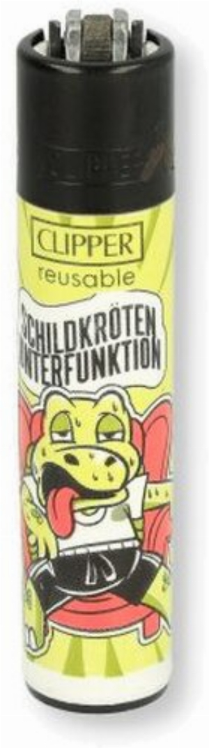 Clipper Feuerzeug Chillkröte 1v4