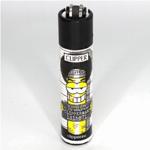 Clipper Feuerzeug Clipper Man 1 2v4 mit Afro Frisur