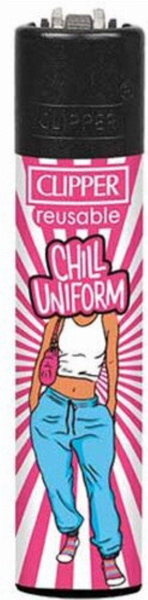 Clipper Feuerzeug Cozy 1v4 CHILL UNIFORM