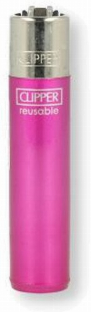 Clipper Feuerzeug Crystal Rainbow Pink