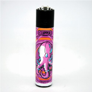 Clipper Feuerzeug Cyber Animals Krake